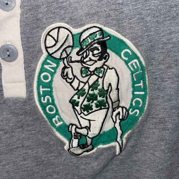 Mitchell And Ness Vintage Mens T Shirt Size Small Boston Celtics Raglan Sleeve - Picture 5 of 9